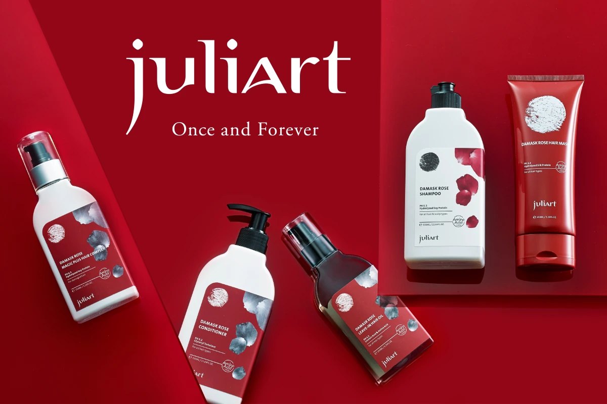 Damask Rose product line – a new trichology offering from juliArt